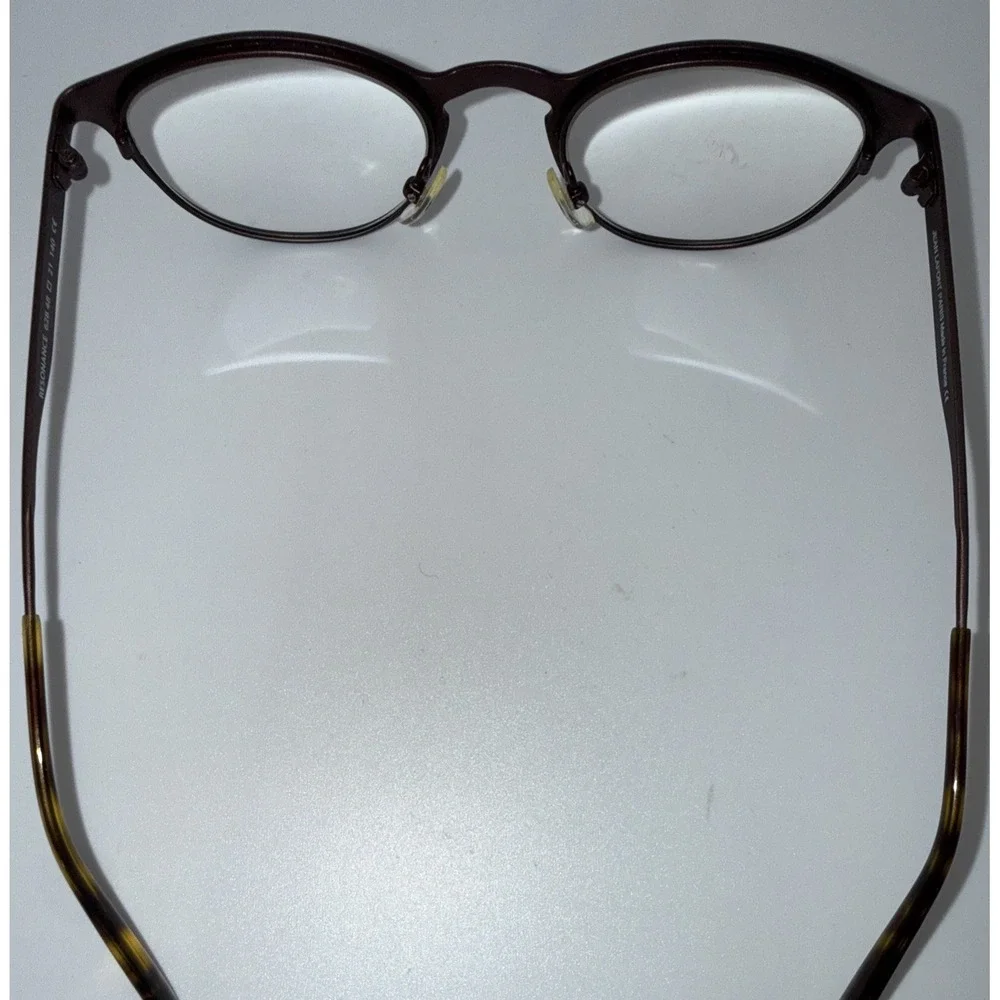 Jean Lafont Paris, RESONANCE 628, 48-21 Authentic Copper Cateye Eyeglass Frames.